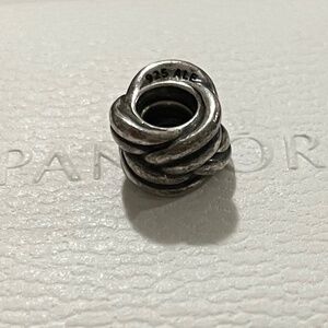 PANDORA Sterling Silver Forget Me Knot Charm